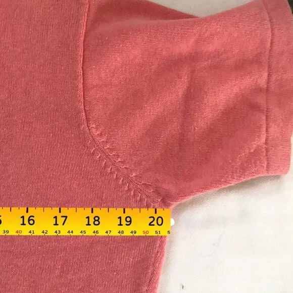 Bedford Fair Vintage Short Sleeve Cotton Sweater Large - Picture 6 of 7